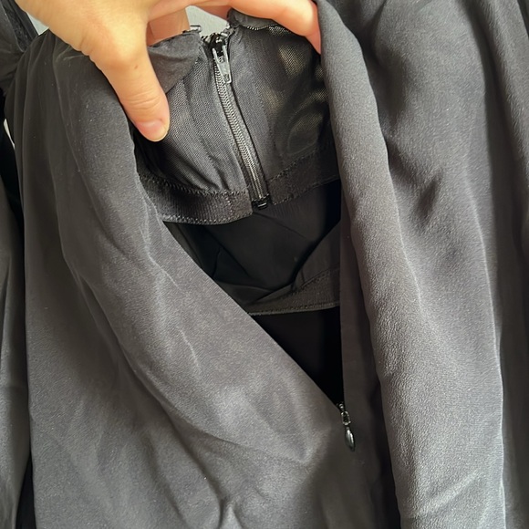 Theory Laureema Silk off the shoulder strapless top - Picture 8 of 8